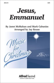 Jesus, Emmanuel SATB choral sheet music cover Thumbnail